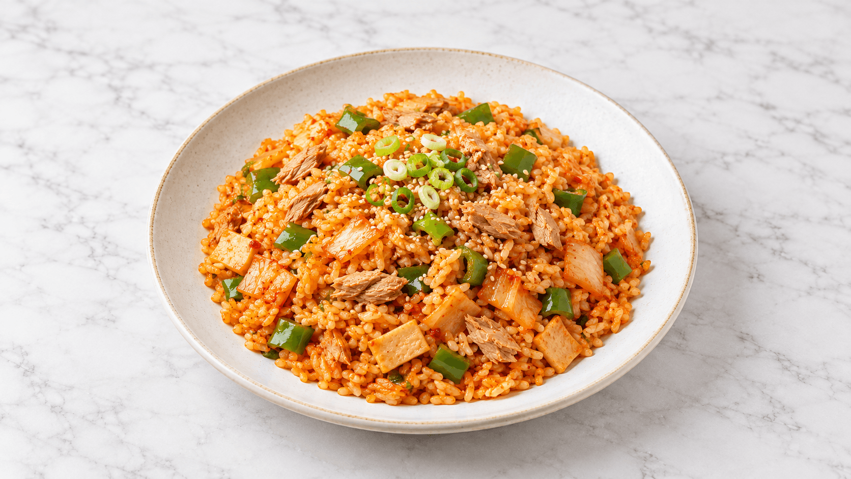 참치 김치 볶음밥